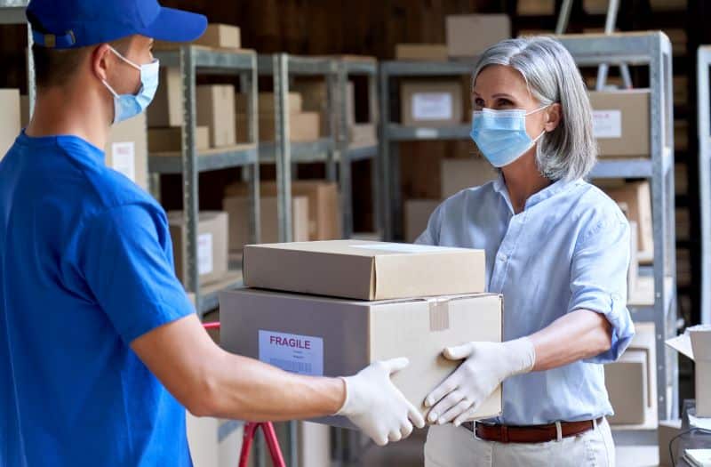 sending several parcels in one consignment